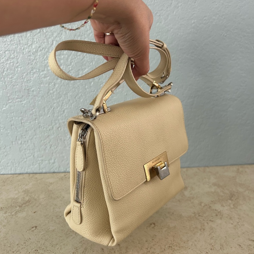 SOLD BALENCIAGA Le Dix leather handbag - Picture 6 of 16